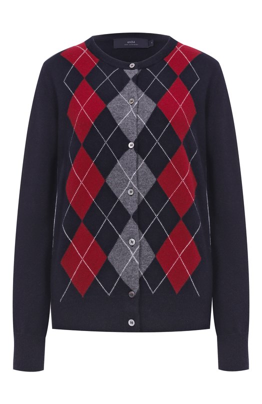 Кашемировый кардиган arch4 KNCD2645 Синий KNCD2645