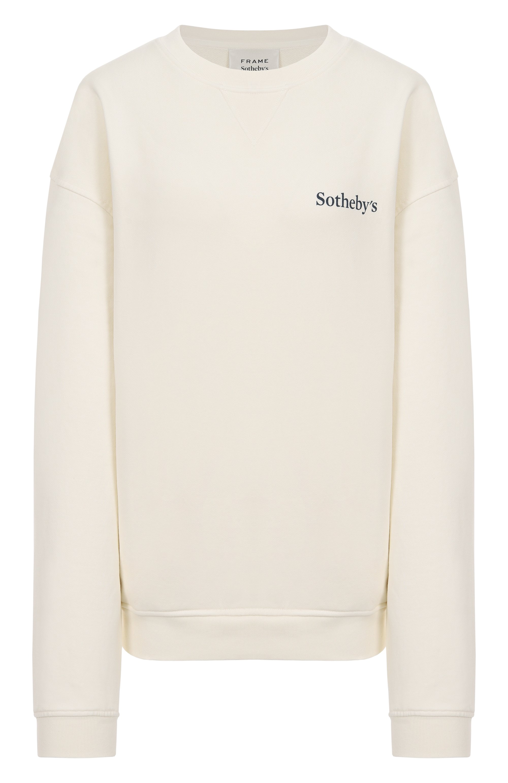 Хлопковый свитшот frame x sotheby's FRAME DENIM, арт. ME25JSS002, фото 1