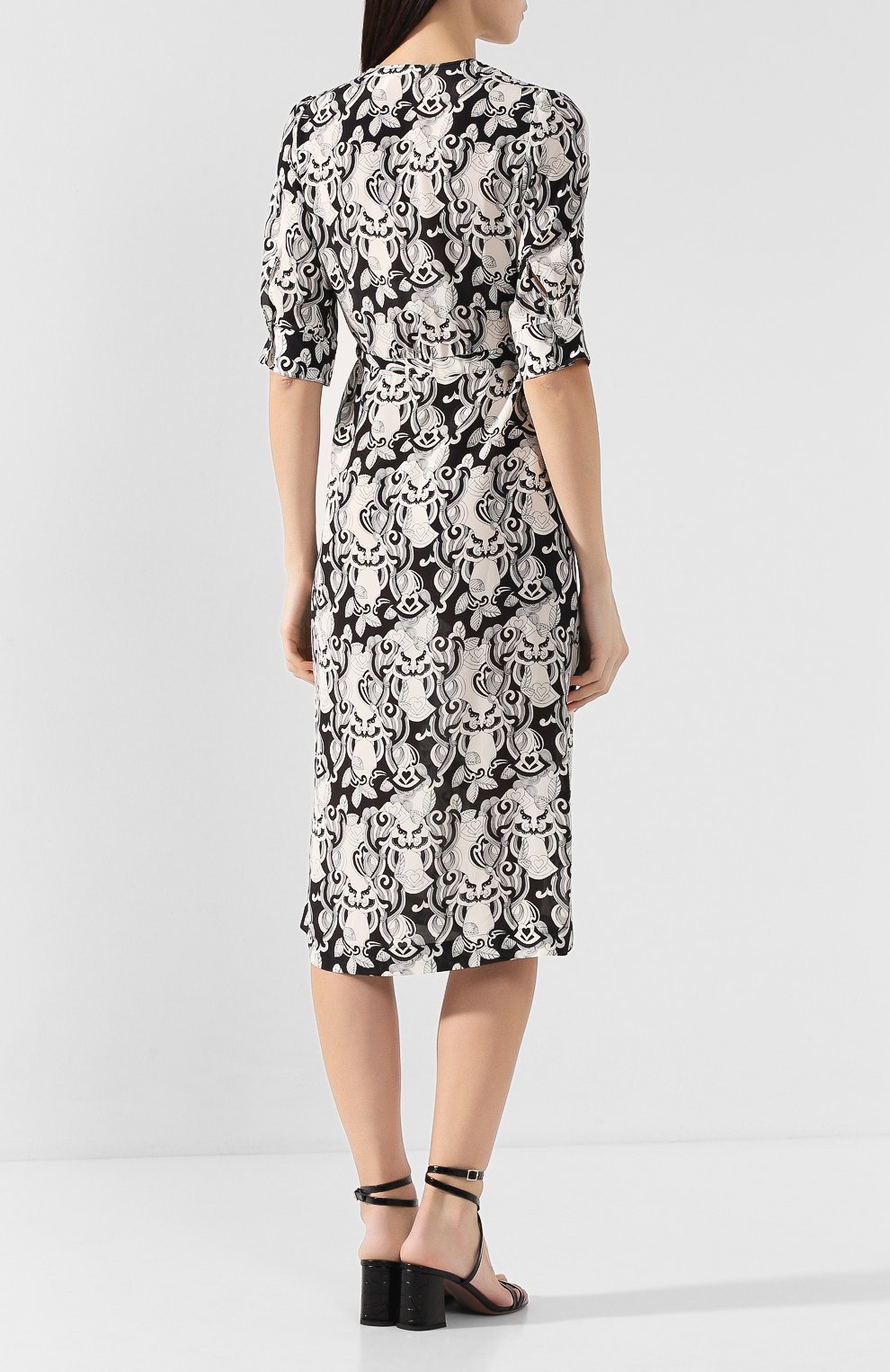 Платье из смеси вискозы и шелка SEE BY CHLOÉ, арт. CHS20SR037038, фото 4