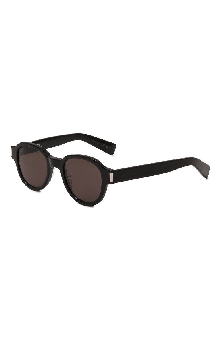 Женские солнцезащитные очки SAINT LAURENT черного цвета, арт. SL 546 001 | Ф�ото 1 (Кросс-КТ: С/з-унисекс; Тип очков: С/з; Материал: Пластик; Региональные ограничения белый список (Axapta Mercury): Не проставлено; Нос: Не проставлено; Оптика Гендер: оптика-унисекс; Очки форма: Круглые)
