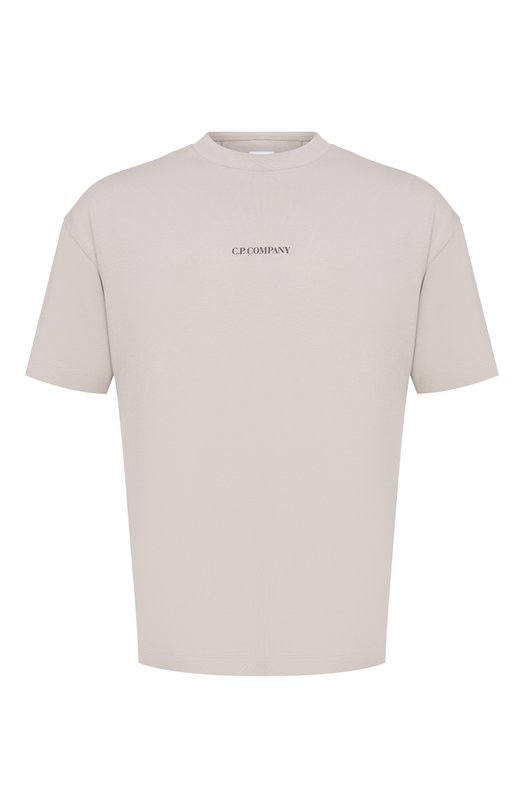 Хлопковая футболка C.P. Company 20CMTS087A/005100W Серый 20CMTS087A/005100W