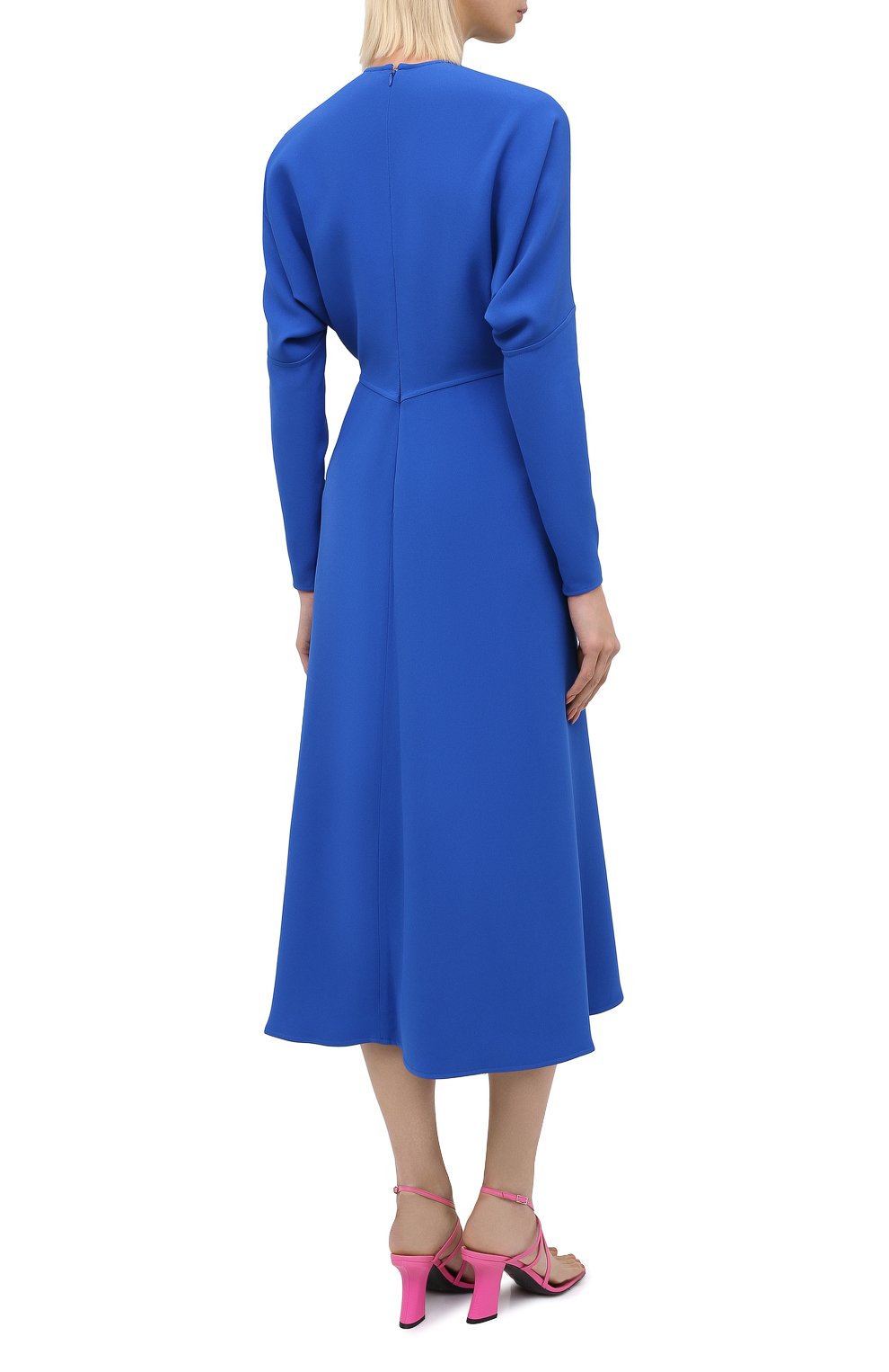 Платье VICTORIA BECKHAM синего цвета по цене 120500 руб., арт. 1320WDR001717A, фото 4 Платье VICTORIA BECKHAM, арт. 1320WDR001717A, фото 4