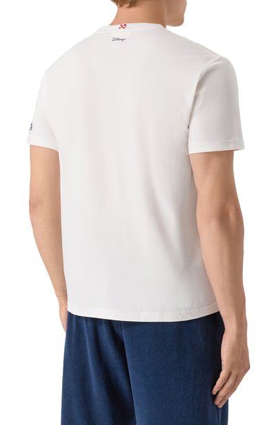 Хлопковая футболка MC2 SAINT BARTH, арт. STBM TSHIRT MAN/02912H, фото 4