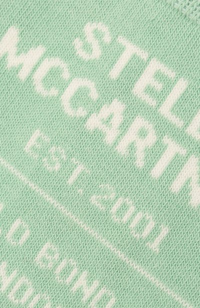 Носки STELLA MCCARTNEY светло-зеленого цвета по цене 6450 руб., арт. 603074/S7229, фото 2 Носки STELLA MCCARTNEY, арт. 603074/S7229, фото 2