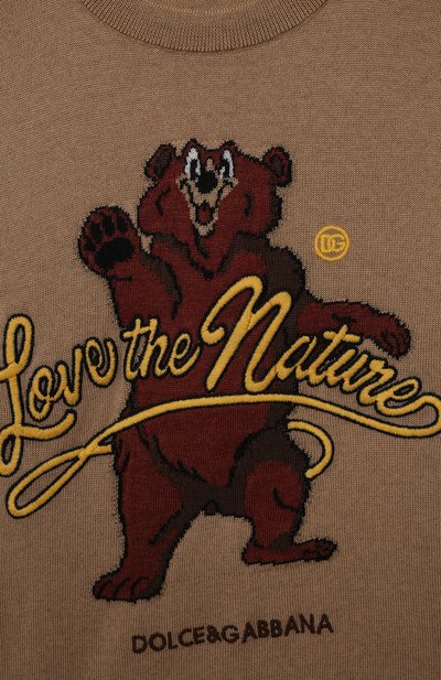 Шерстяной пуловер DOLCE & GABBANA, арт. L4KWE2/JCVK9/8-14, фото 3