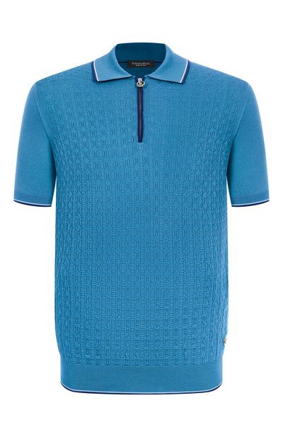 Мужская хлопковое поло STEFANO RICCI, арт. K212032P31/F25297