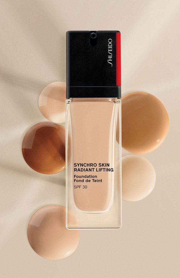 Тональное средст�во skin radiant lifting foundation spf 30, 210 birch (30ml) SHISEIDO  цвета, арт. 16738SH | Фото 5 (Региональные ограничения белый список (Axapta Mercury): Не проставлено; Нос: Не проставлено; SPF фильтр: Средний (25-30))