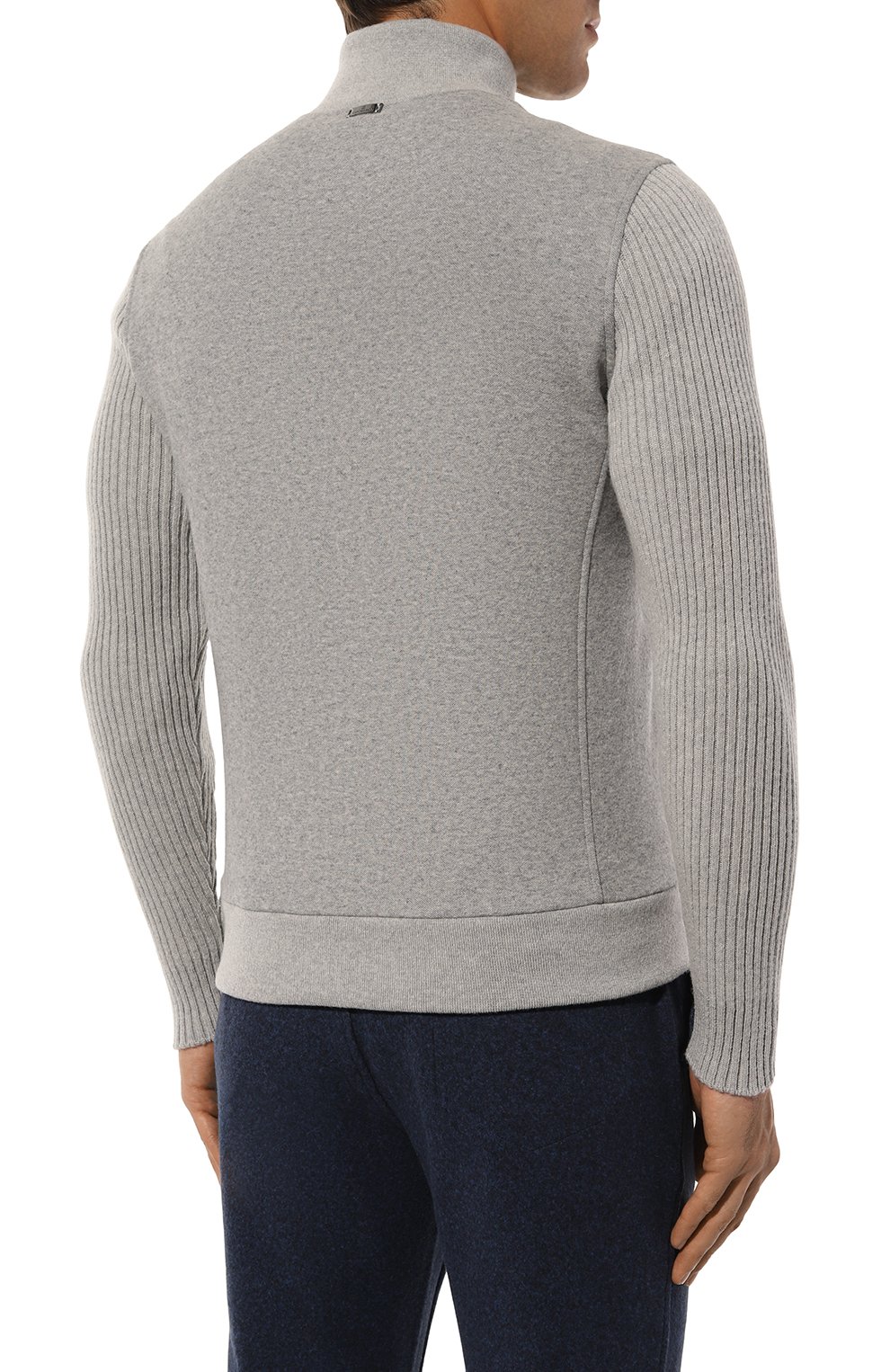 Комбинированный кардиган CAPOBIANCO, арт. 17M420.TF00., фото 4