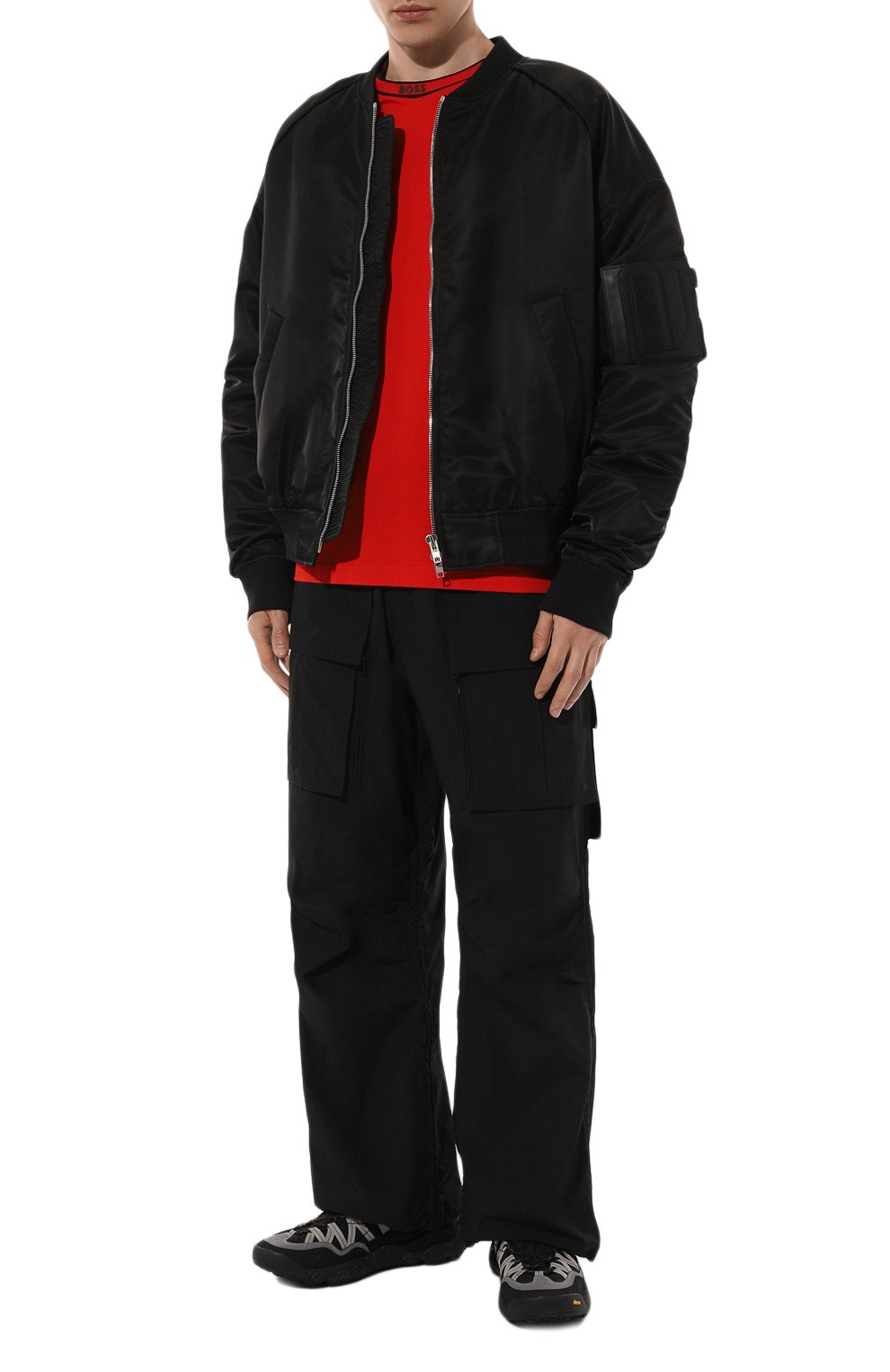 Хлопковая футболка BOSS GREEN, арт. 50525080, фото 2