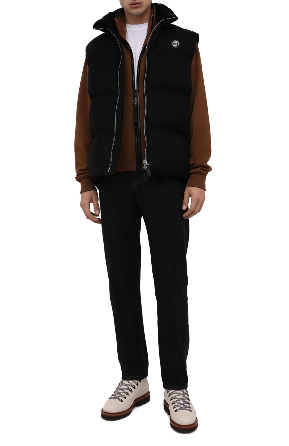 Кожаные ботинки BRUNELLO CUCINELLI, арт. MZUFNMS890/D0UBLE REM0VABLE INS0LE, фото 2