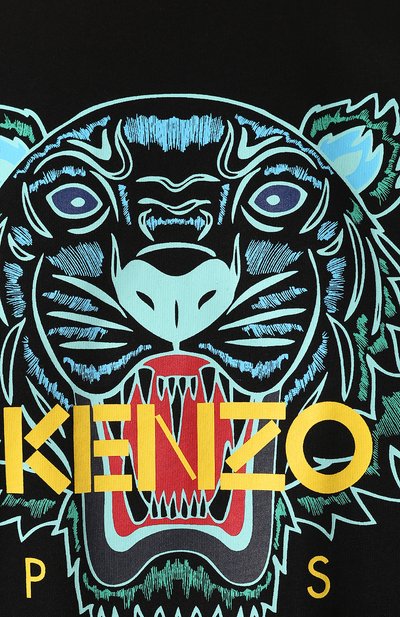 Хлопковая футболка KENZO, арт. FA52TS9594YA, фото 5