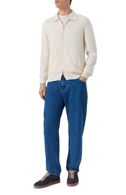 Кашемировый кардиган Gran Sasso 57151/20206 Кремовый  57151/20206 Фото 2