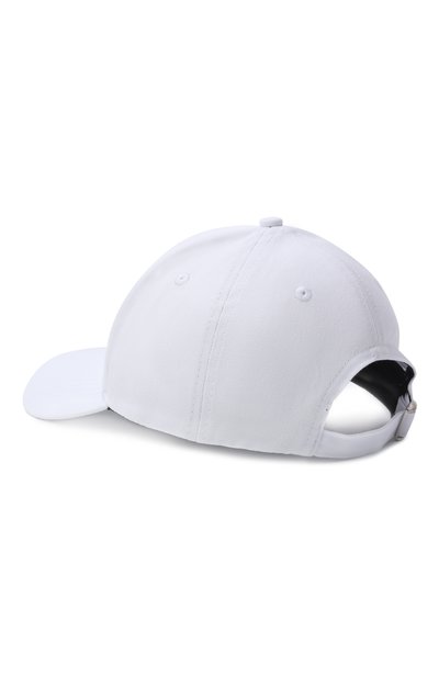 Хлопковая бейсболка MSGM KIDS белого цвета по цене 6610 руб., арт. S6MSJUBC219, фото 2 Хлопковая бейсболка MSGM KIDS, арт. S6MSJUBC219, фото 2