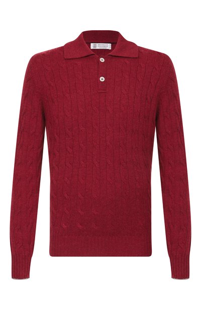 Мужская кашемировое поло BRUNELLO CUCINELLI, арт. M22707205