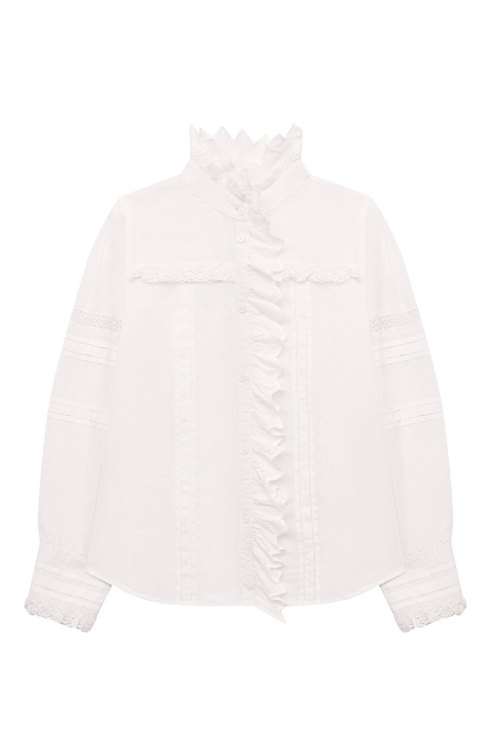 Хлопковая блузка ZADIG AND VOLTAIRE, арт. X60187, фото 1