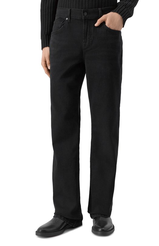 Джинсы Bootcut 7 For All Mankind 7T4E0B68-1DX Чёрный  7T4E0B68-1DX Фото 3