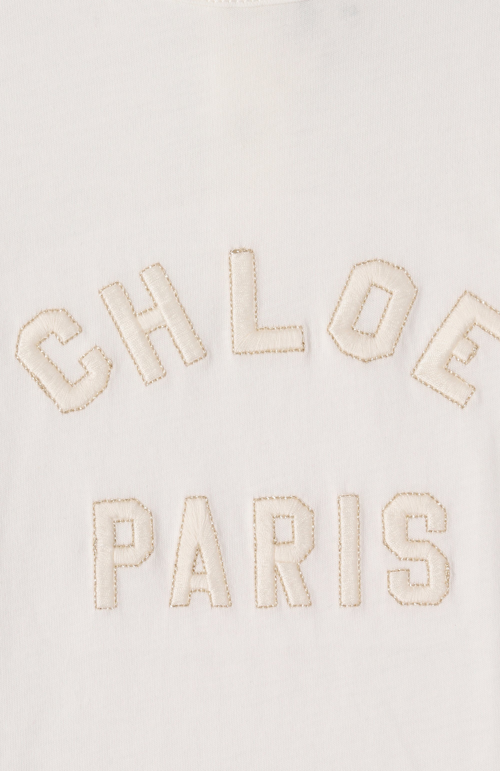 Хлопковая футболка CHLOÉ, арт. C20525, фото 3