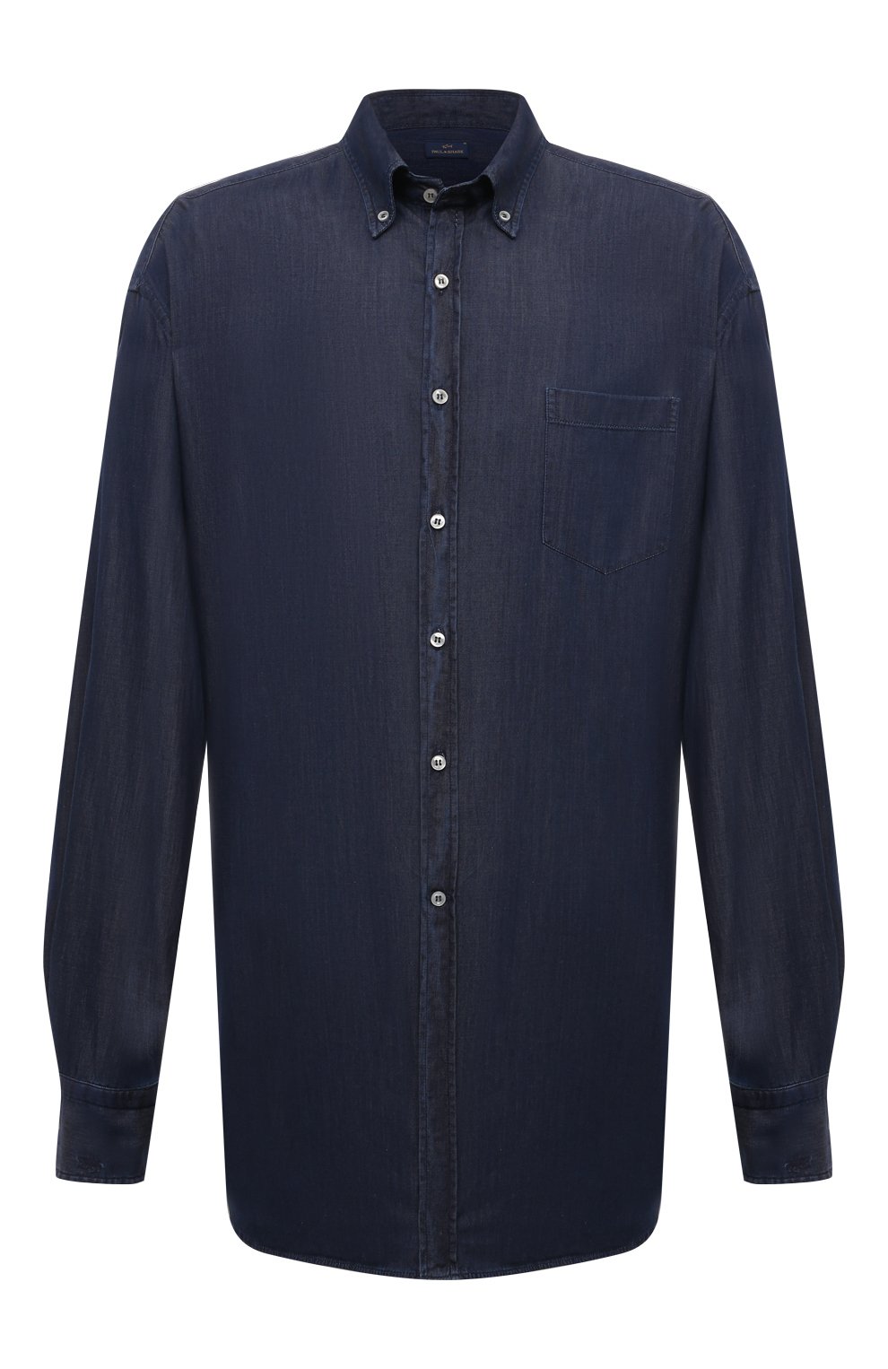 Джинсовая рубашка PAUL&SHARK темно-синего цвета по цене 25950 руб., арт. 14313174R, фото 1 Джинсовая рубашка PAUL&SHARK, арт. 14313174R, фото 1
