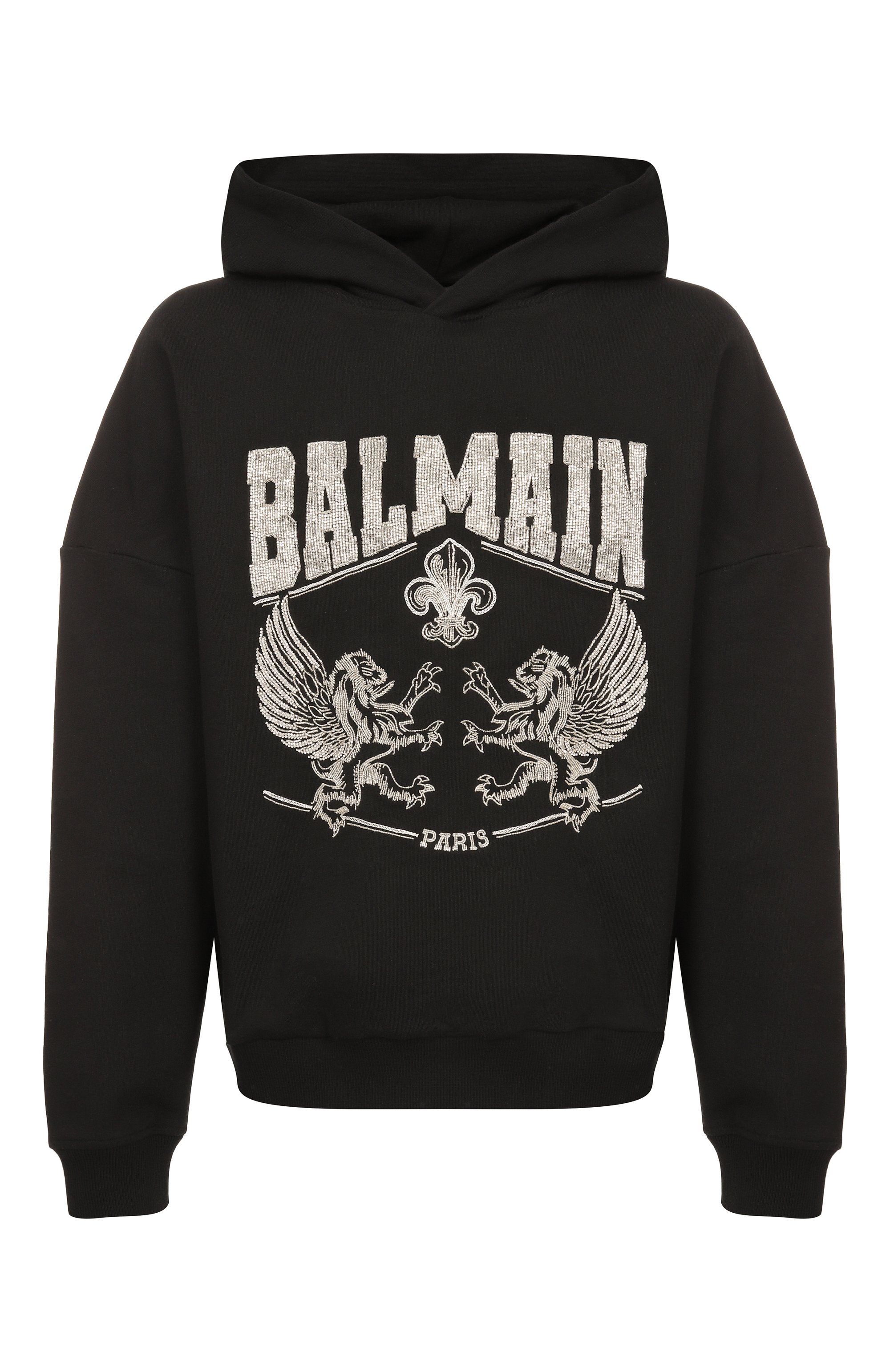 Хлопковое худи BALMAIN, арт. GH1JT251/PD33, фото 1