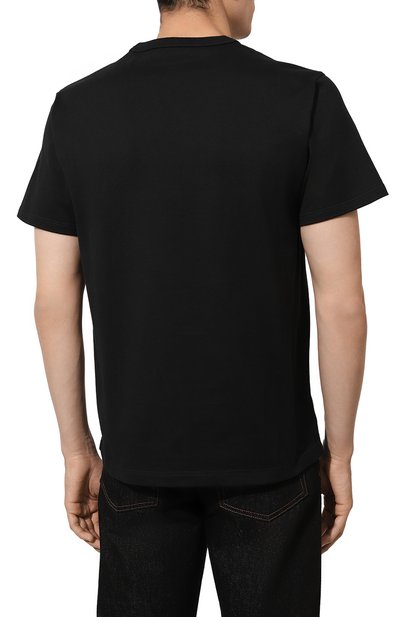 Хлопковая футболка ALEXANDER MCQUEEN, арт. 759442/QTAAW, фото 4