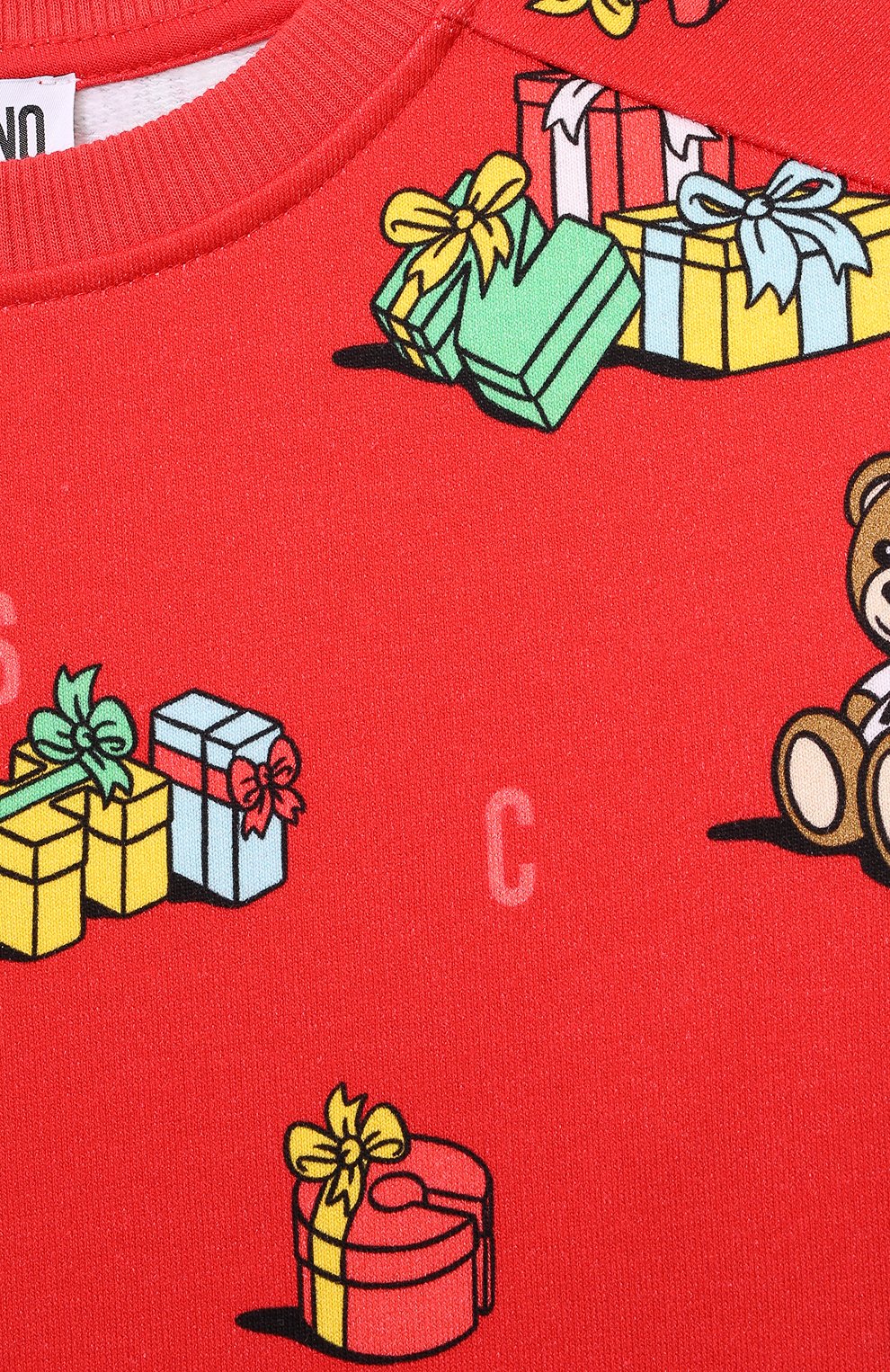 Хлопковый свитшот MOSCHINO, арт. HUF08F/LCB53/4-8, фото 3