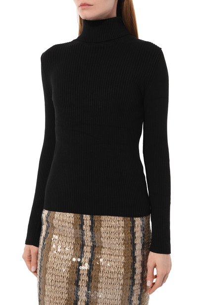 Водолазка из вискозы LIKE YANA черного цвета по цене 9800 руб., арт. L3-52-022-900, фото 3 Водолазка из вискозы LIKE YANA, арт. L3-52-022-900, фото 3