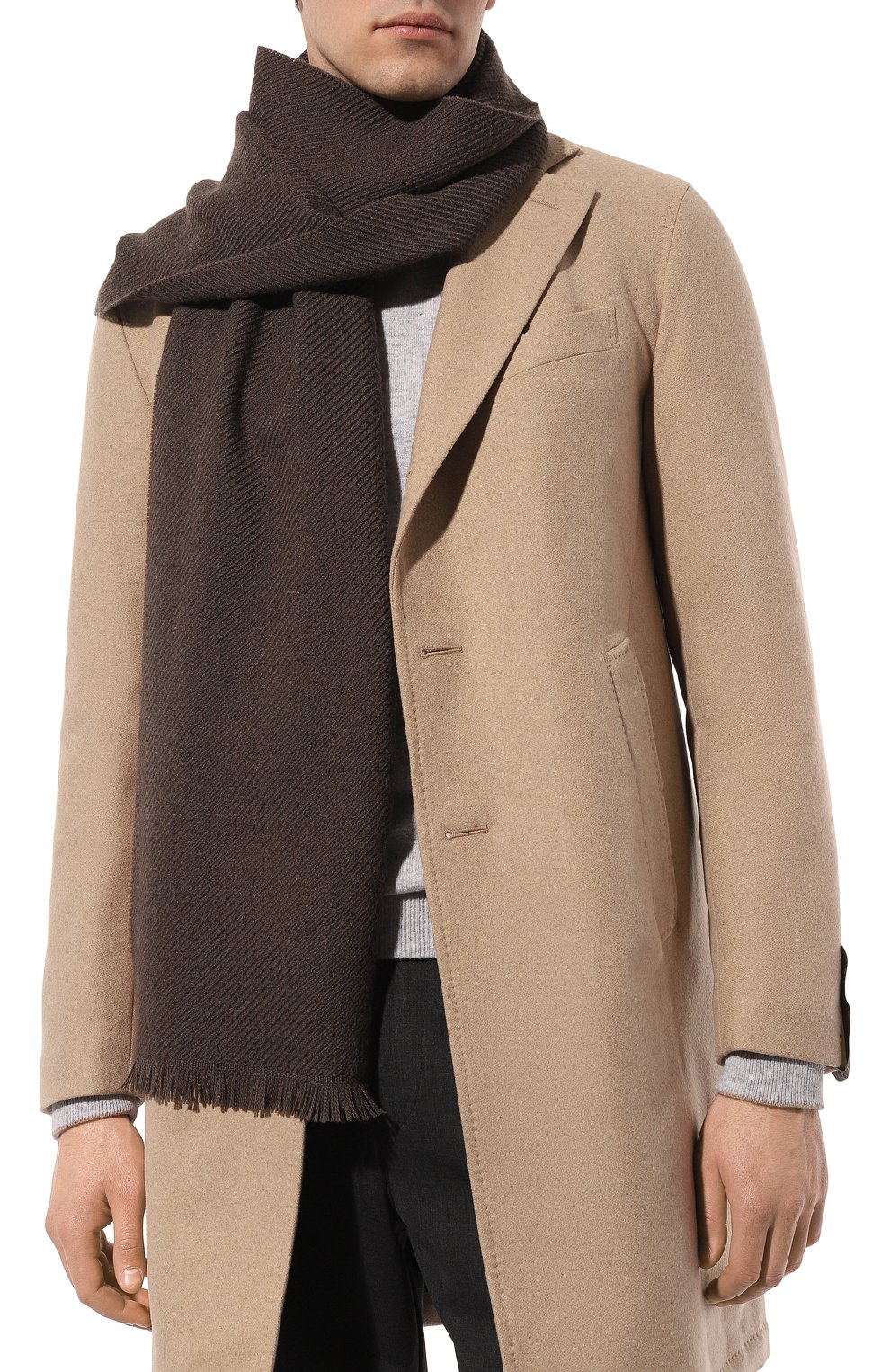 Шерстяной шарф CANALI, арт. 06/TF00237, фото 2