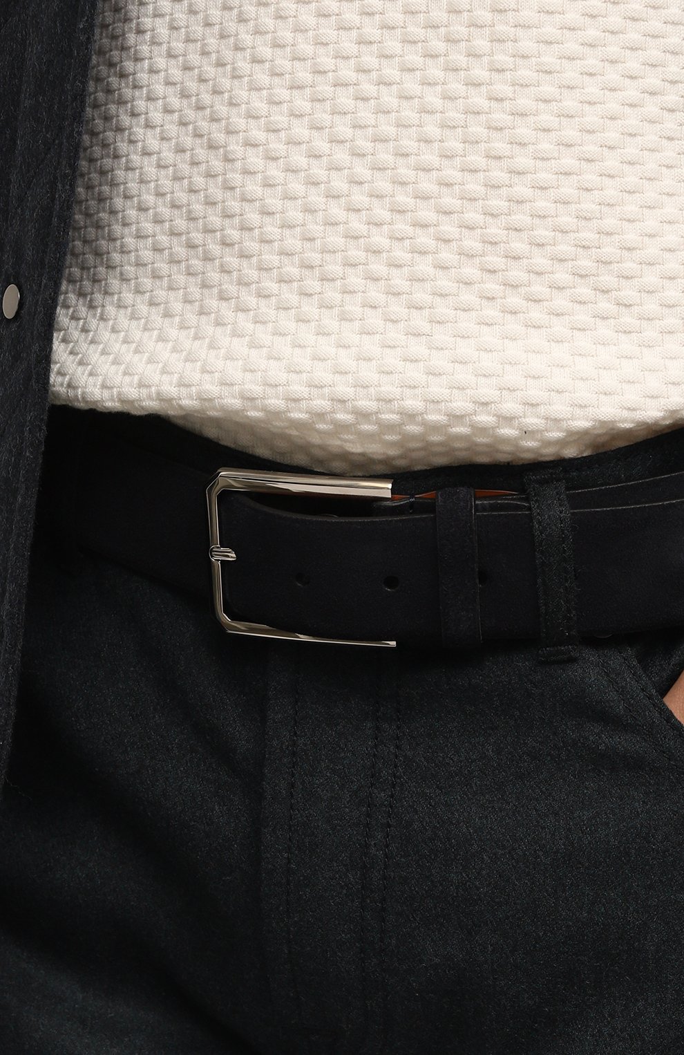 Замшевый ремень SANTONI, арт. CM40VS003C07ETT1, фото 2