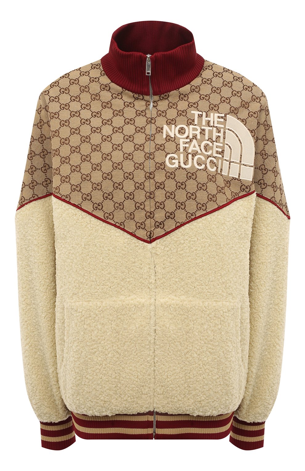 Толстовка the north face x gucci GUCCI разноцветного цвета по цене 172800 руб., арт. 672394 XJDS0, фото 1 Толстовка the north face x gucci GUCCI, арт. 672394 XJDS0, фото 1