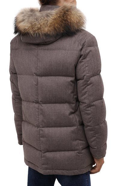 Пуховик с меховой отделкой KIRED, арт. WANIEW7405004000, фото 4