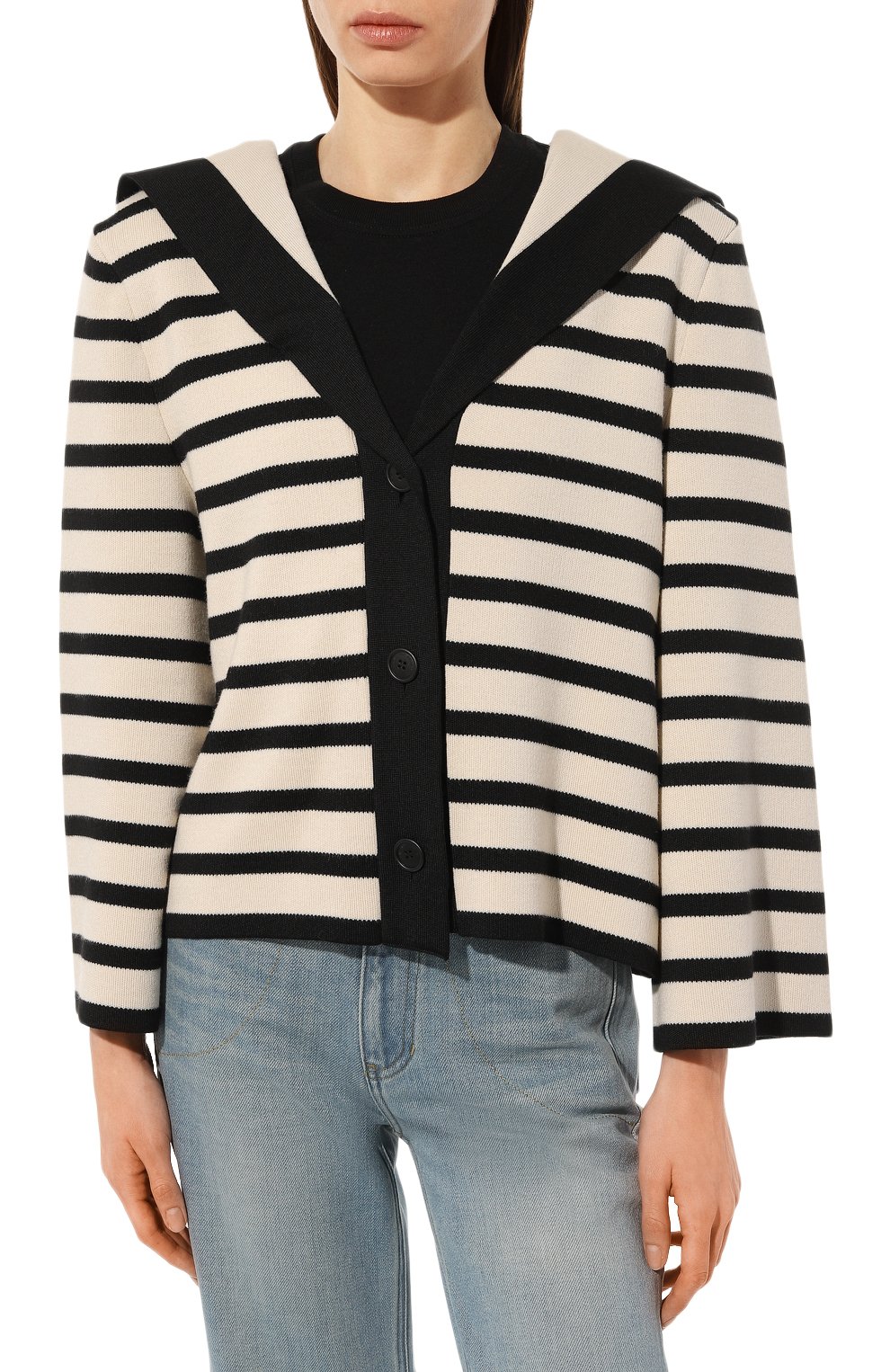 Кардиган из шерсти и вискозы AND THE BRAND, арт. S23-JT005-1203-1190, фото 3