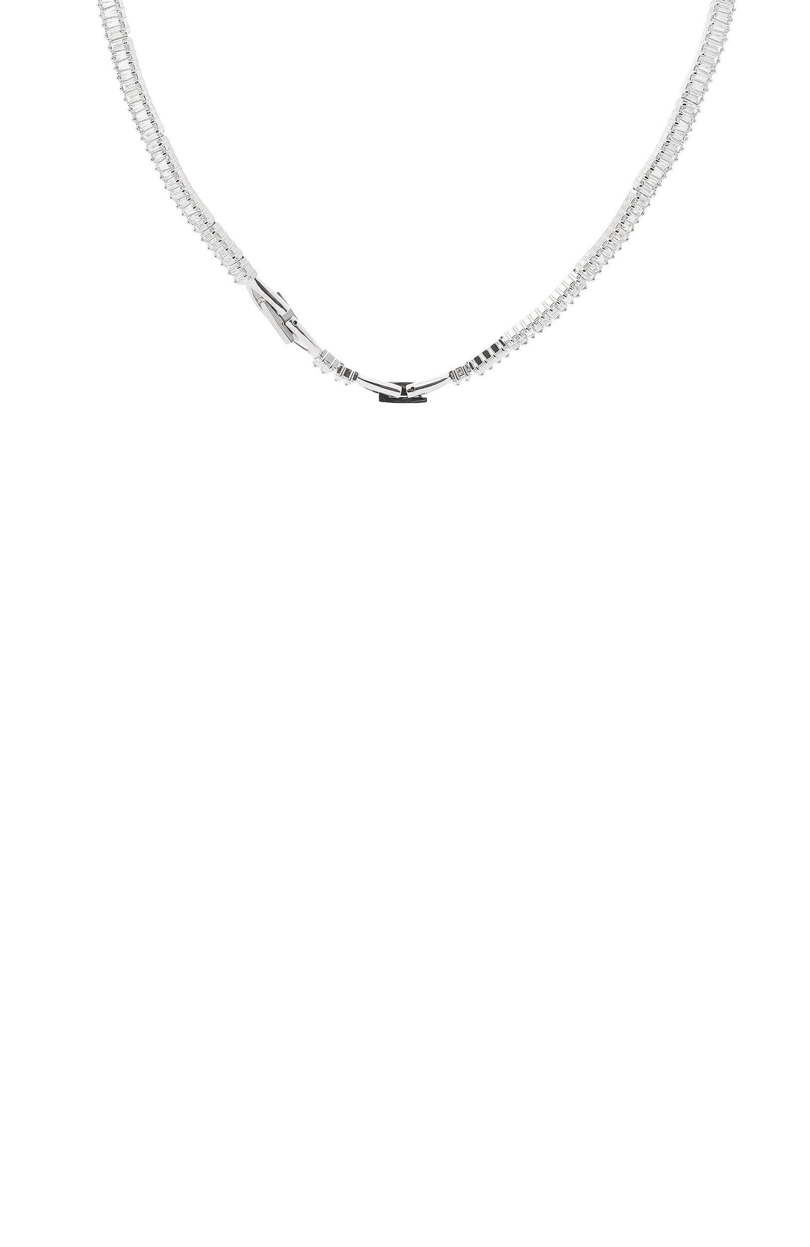 Колье matrix SWAROVSKI серебряного цвета по цене 99500 руб., арт. 5727039, фото 4 Колье matrix SWAROVSKI, арт. 5727039, фото 4