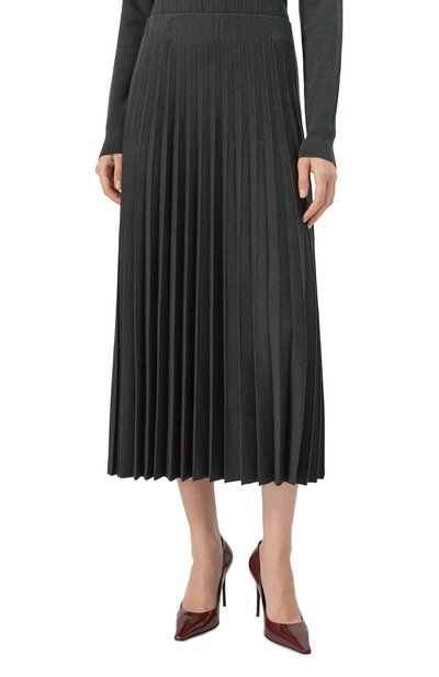 Юбка из шерсти и шелка AGNONA, арт. KG02020E/9D180NE, фото 3