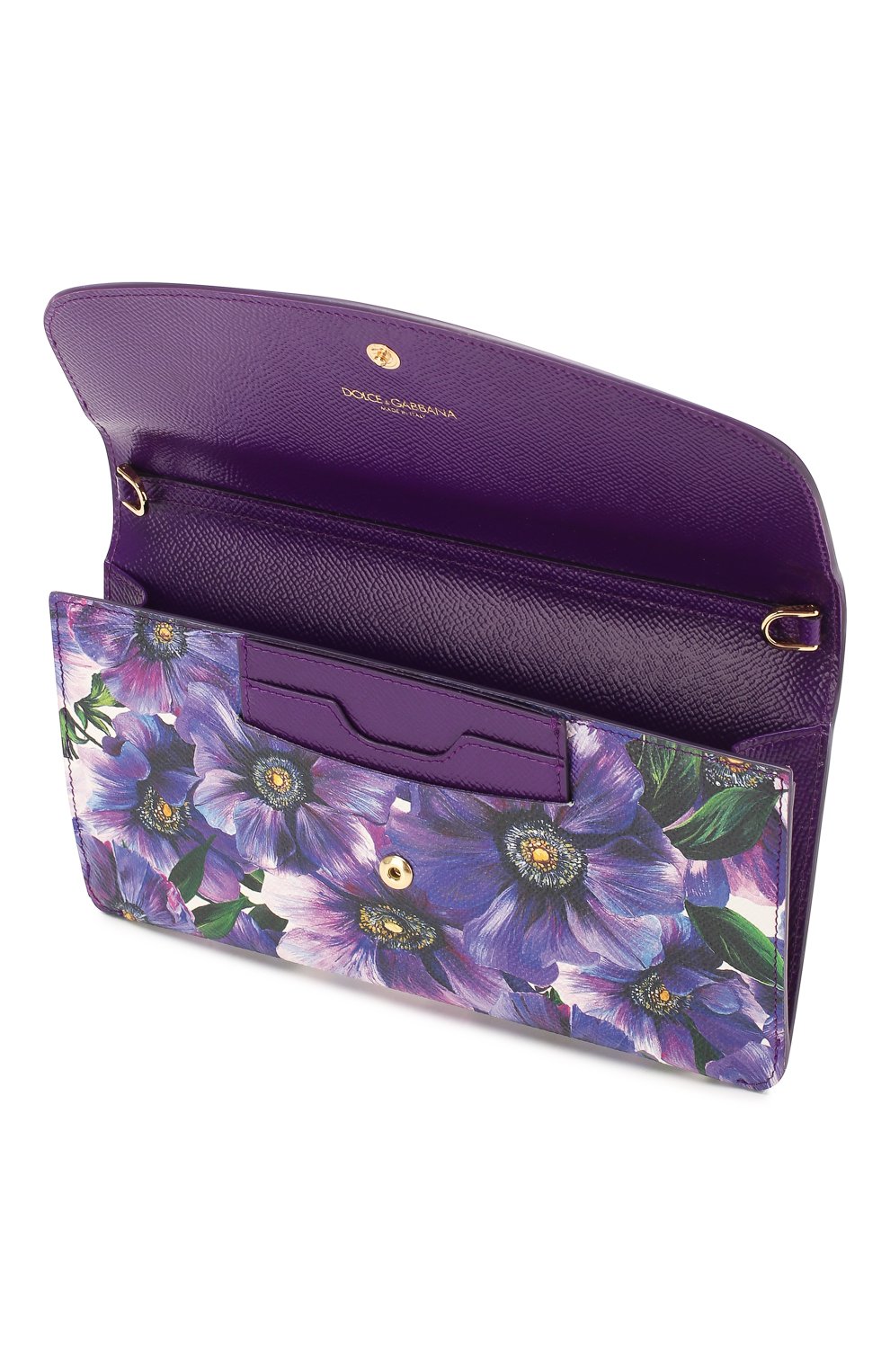 Кожаный кошелек на цепочке DOLCE & GABBANA, арт. BI0977/AJ883, фото 4