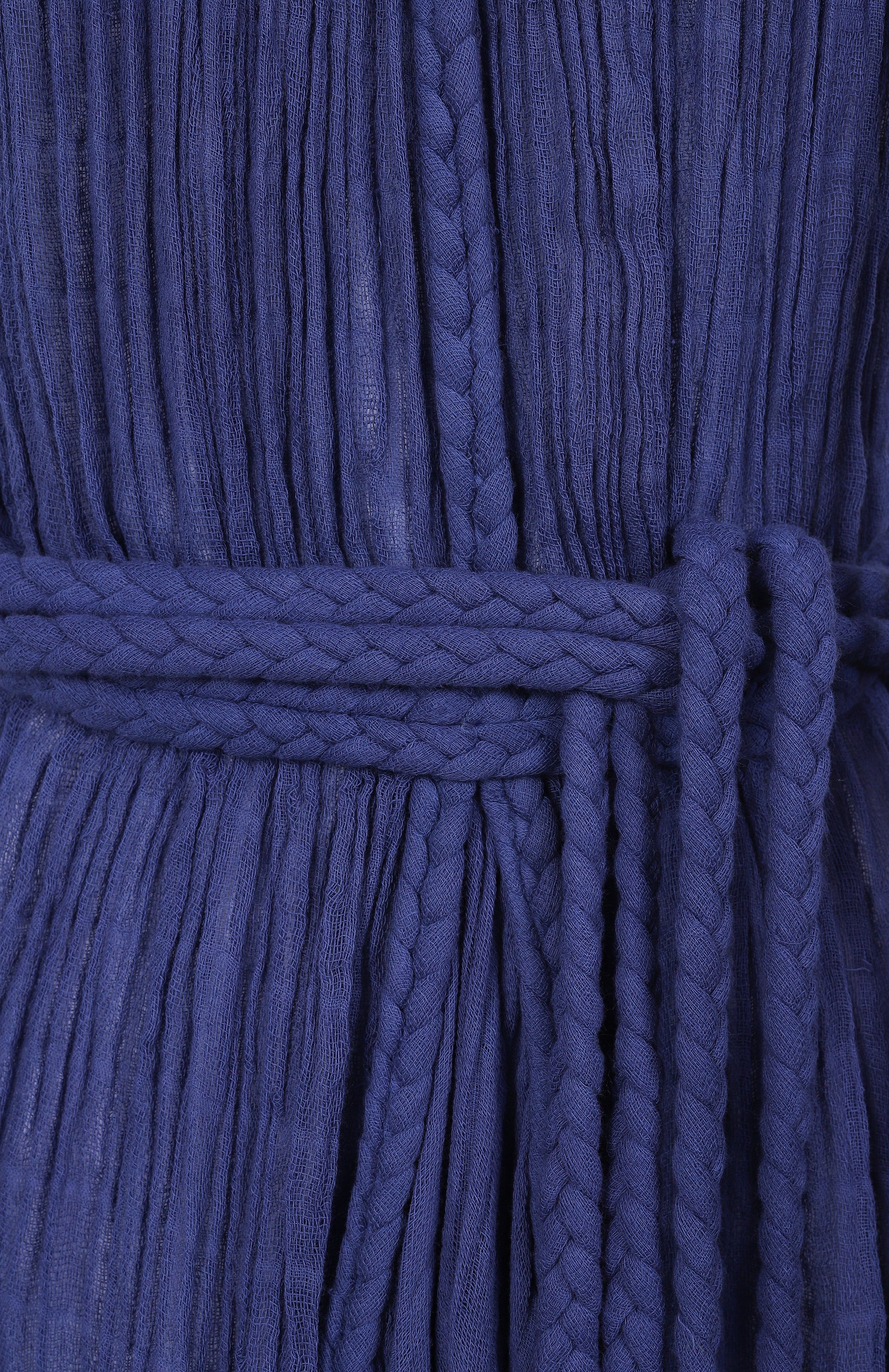 Хлопковое платье KASIA KULENTY синего цвета по цене 79150 руб., арт. CELESTINA MINI DRESS, фото 6 Хлопковое платье KASIA KULENTY, арт. CELESTINA MINI DRESS, фото 6