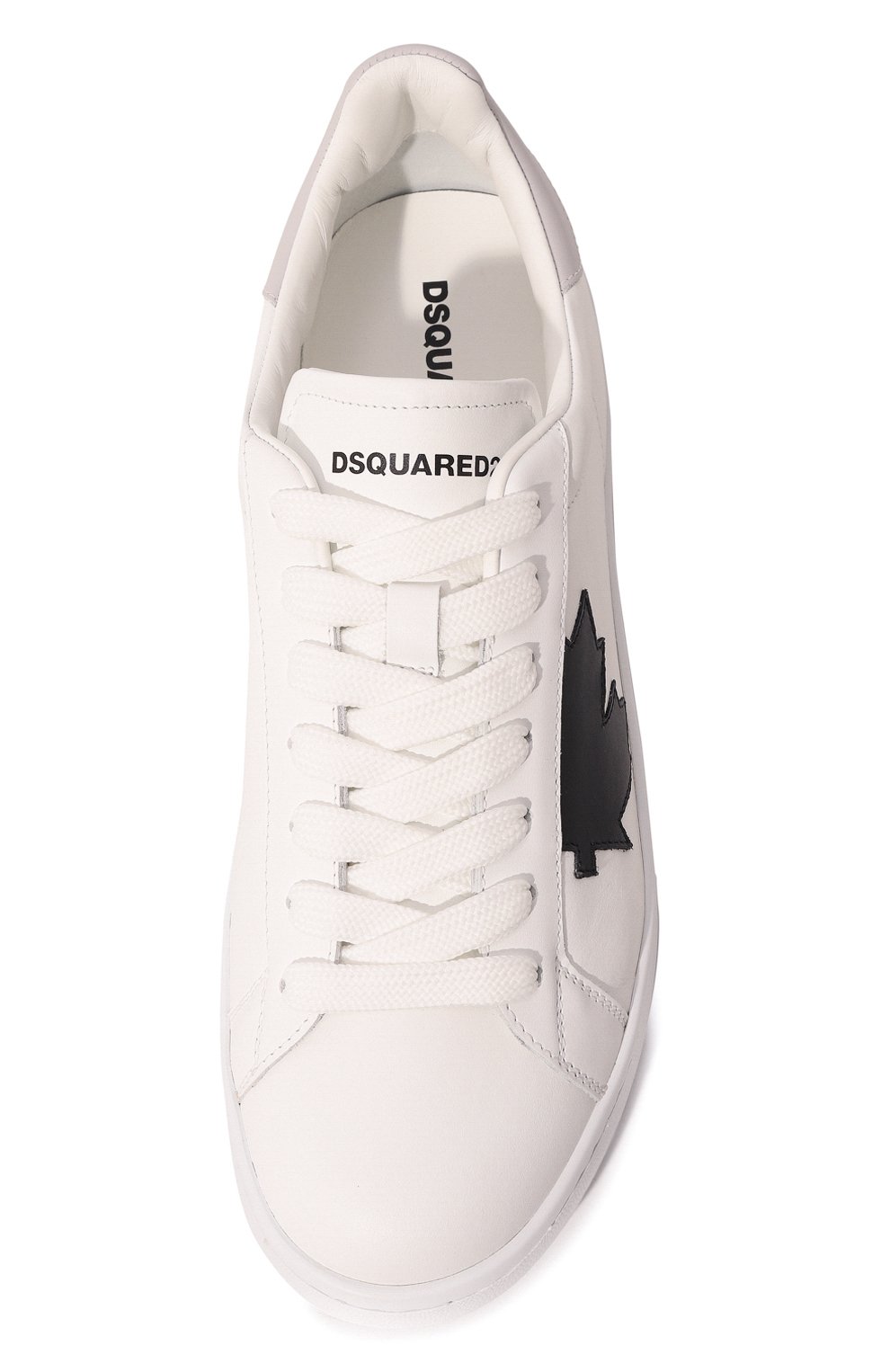 Кожаные кеды boxer DSQUARED2, арт. SNM0174 01500443, фото 6