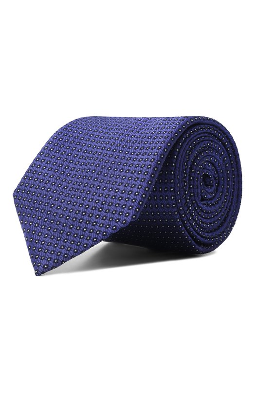 Шелковый галстук Zilli CRAV02M0600VBIE00 Синий CRAV02M0600VBIE00