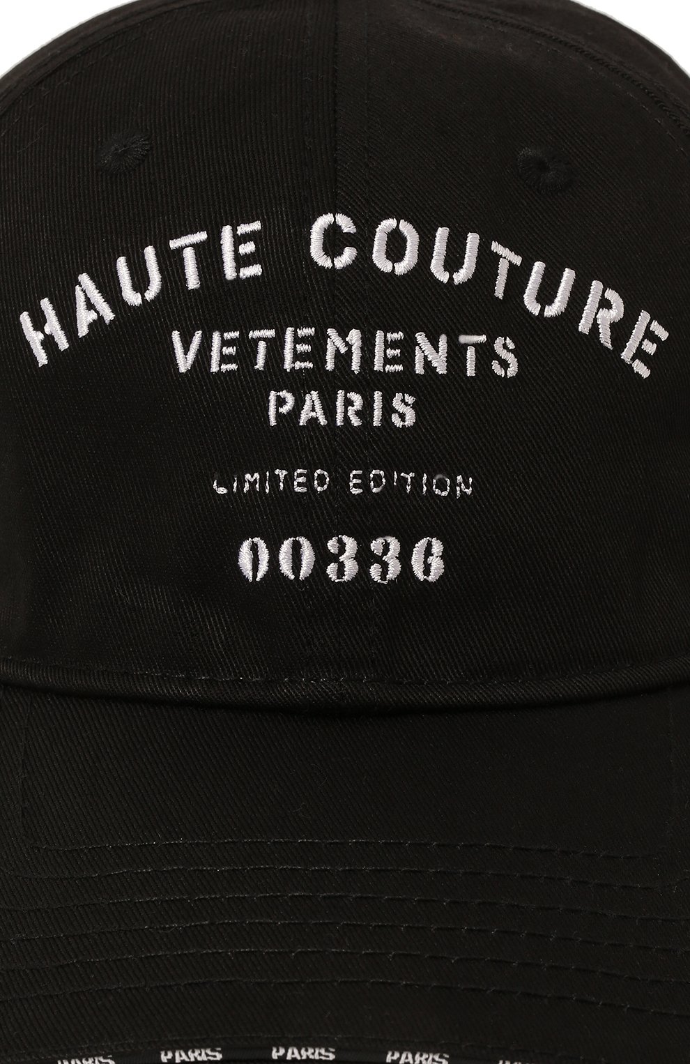 Хлопковая бейсболка VETEMENTS, арт. UA53CA100B 1052/W, фото 4