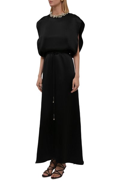 Атласное платье LANVIN, арт. RW-DR9081-4925-A21, фото 3