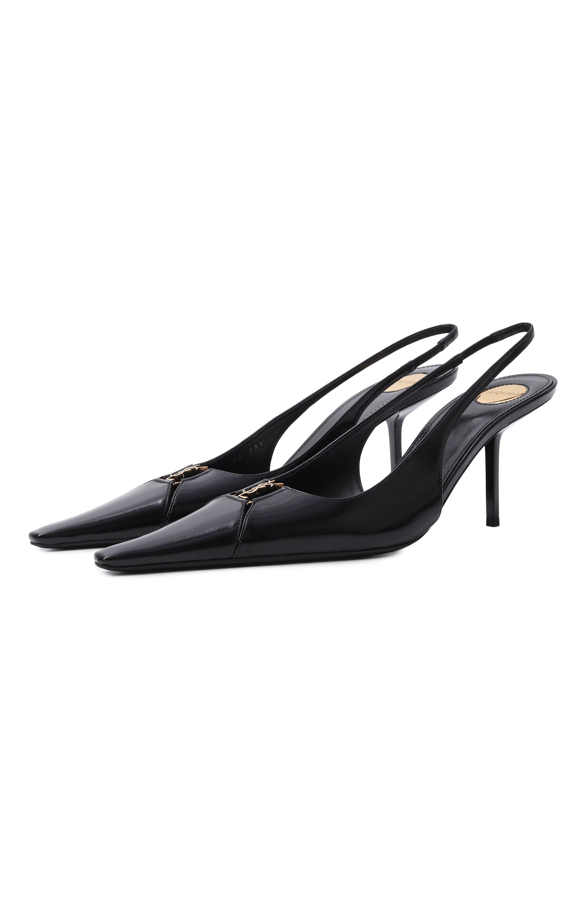 Кожаные туфли babylone breteuil 75 SAINT LAURENT, арт. 858966/AAEHI, фото 1