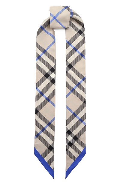 Женский шелковый шарф-твилли BURBERRY, арт. 8088138