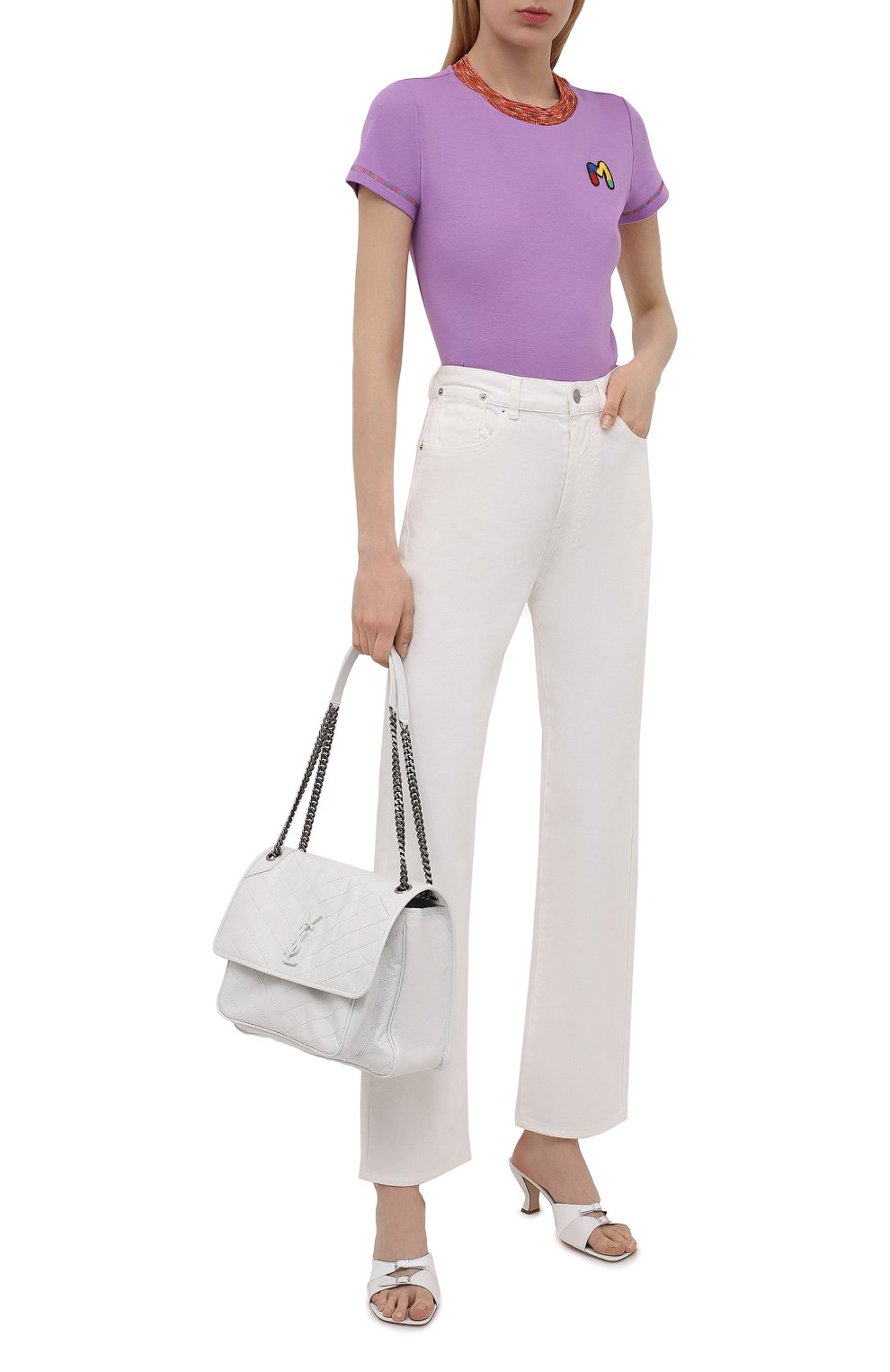 Хлопковая футболка M MISSONI, арт. 2DL00088/2J002U, фото 2