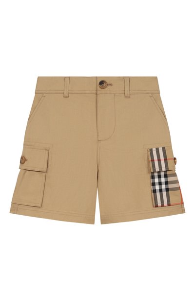 Хлопковые шорты-карго BURBERRY, арт. 8117176