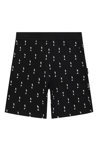 Хлопковые шорты NEIL BARRETT KIDS, арт. 027868, фото 1