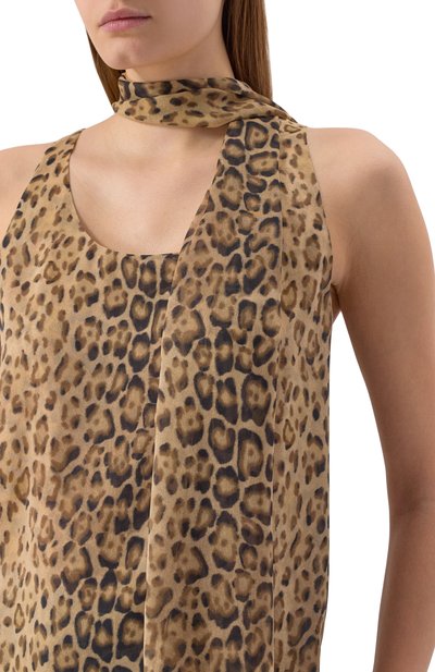 Шелковый топ LESYANEBO, арт. LN04H-1050_T, фото 5