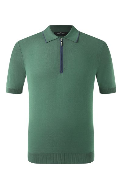 Мужская шелковое поло GRAN SASSO, арт. 43166/23506