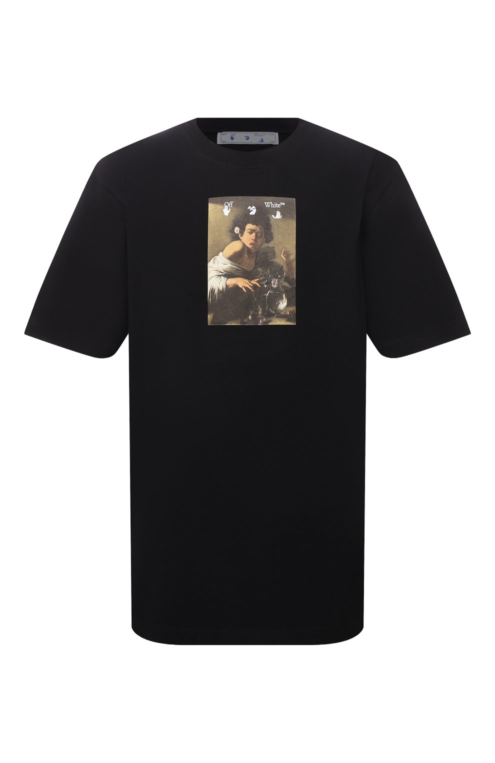 Хлопковая футболка OFF-WHITE, арт. 0MAA038F21JER005, фото 1