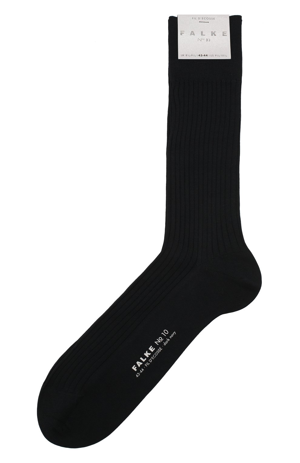 Хлопковые носки FALKE темно-синего цвета по цене 4810 руб., арт. 14649, фото 1 Хлопковые носки FALKE, арт. 14649, фото 1