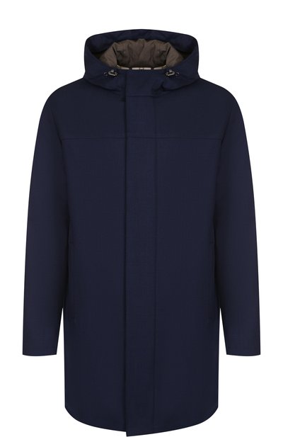 Утепленная парка на молнии с капюшоном LORO PIANA, арт. FAI2417, фото 1