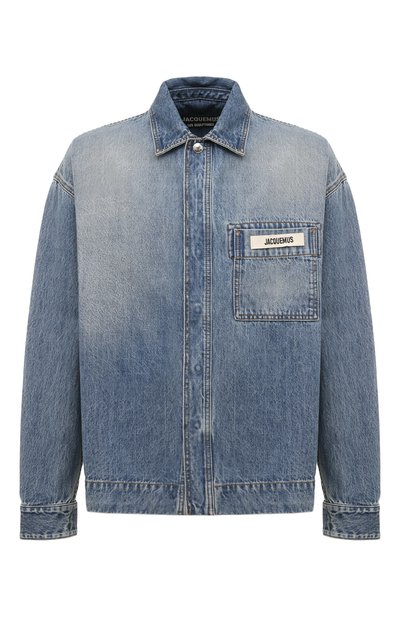 Джинсовая рубашка JACQUEMUS, арт. 24E/245DE033, фото 1